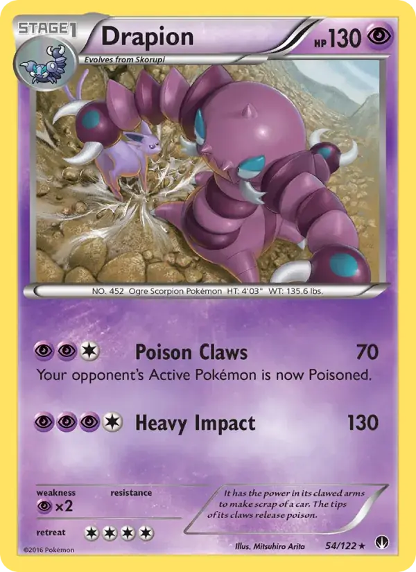 Drapion - 54/126 - BREAKpoint