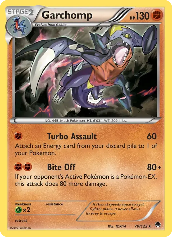 Garchomp - 70/126 - BREAKpoint