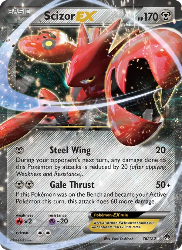 Scizor EX - 76/126 - BREAKpoint