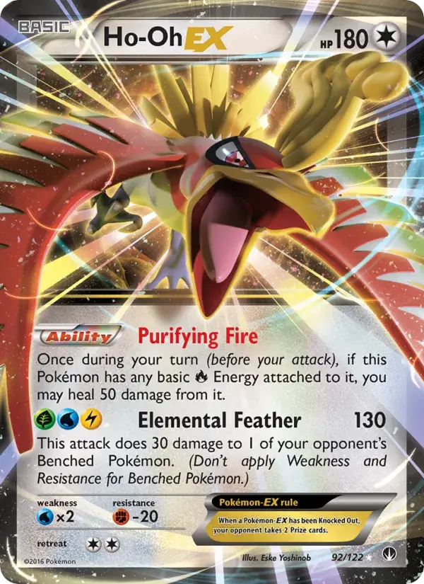 Ho-Oh EX - 92/126 - BREAKpoint