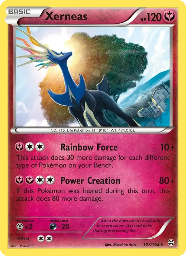 Xerneas - 107/165 - BREAKthrough