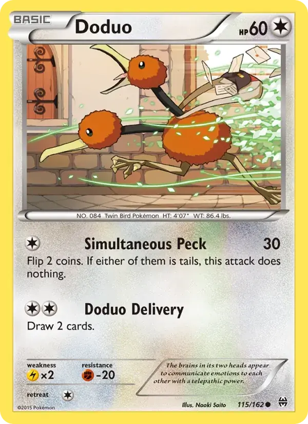 Doduo - 115/165 - BREAKthrough