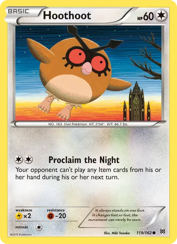 Hoothoot - 119/165 - BREAKthrough