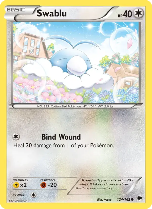 Swablu - 124/165 - BREAKthrough