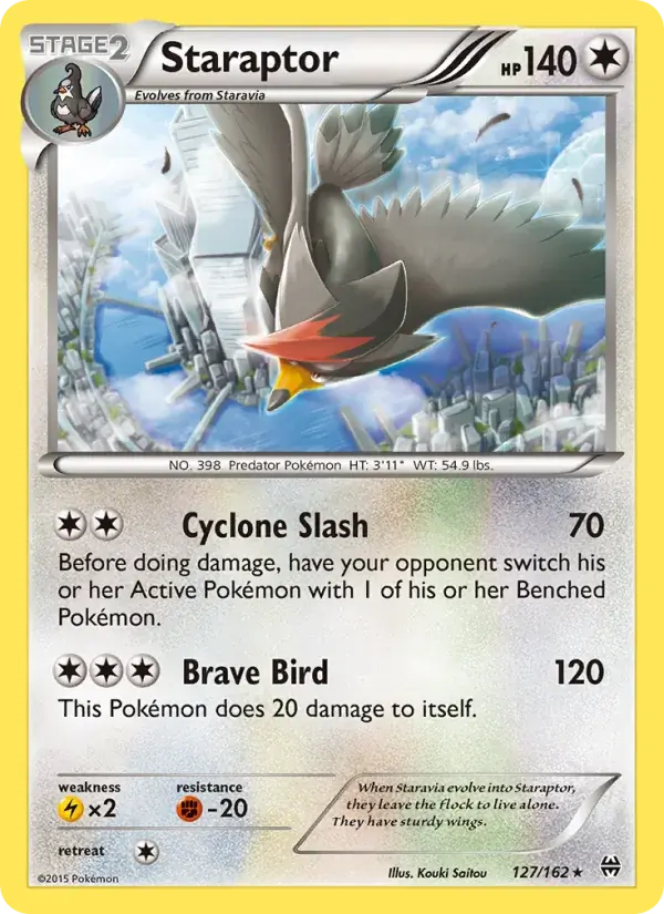 Staraptor - 127/165 - BREAKthrough