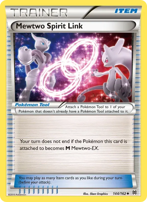 Mewtwo Spirit Link - 144/165 - BREAKthrough