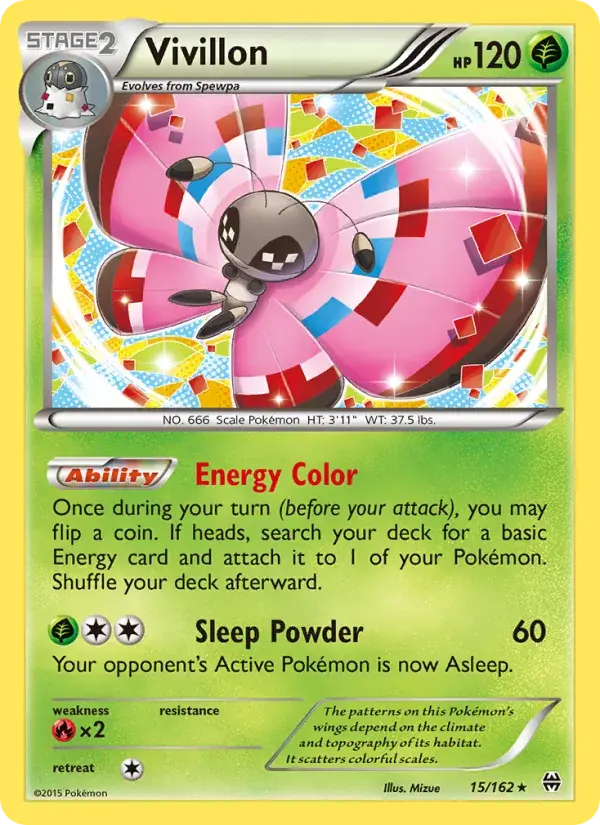 Vivillon - 15/165 - BREAKthrough