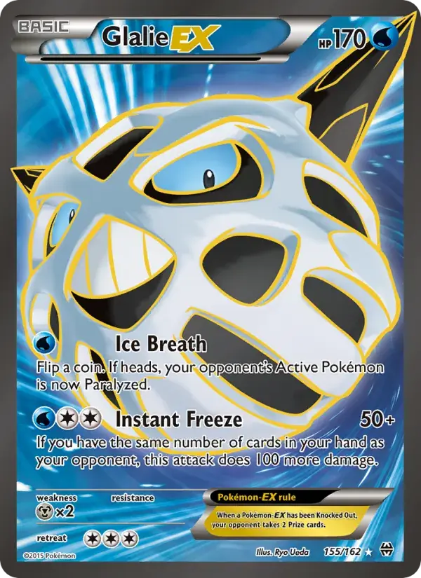 Glalie EX - 155/165 - BREAKthrough