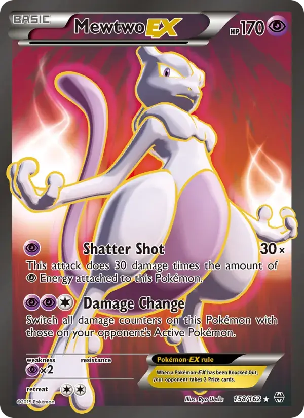 Mewtwo EX - 158/165 - BREAKthrough