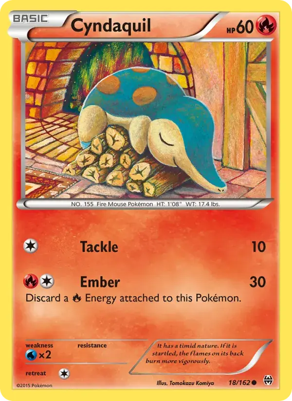 Cyndaquil - 18/165 - BREAKthrough
