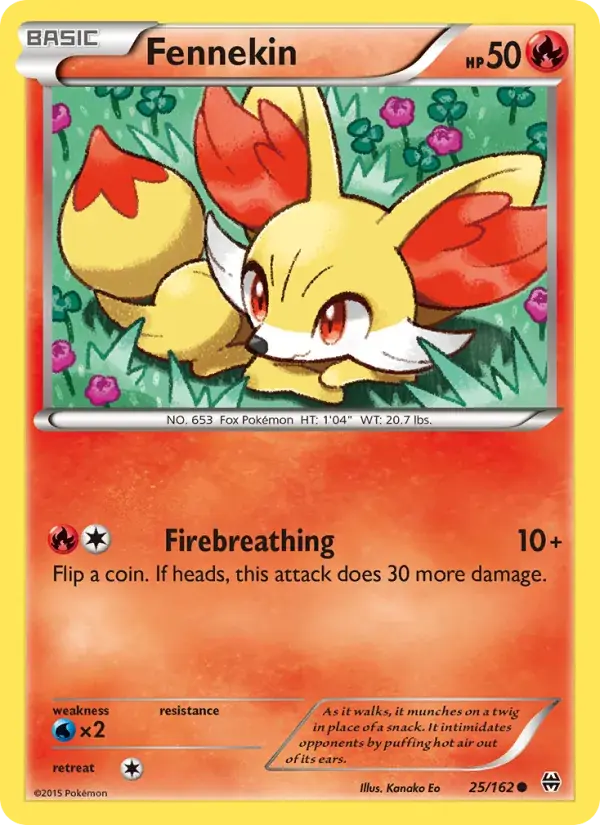 Fennekin - 25/165 - BREAKthrough