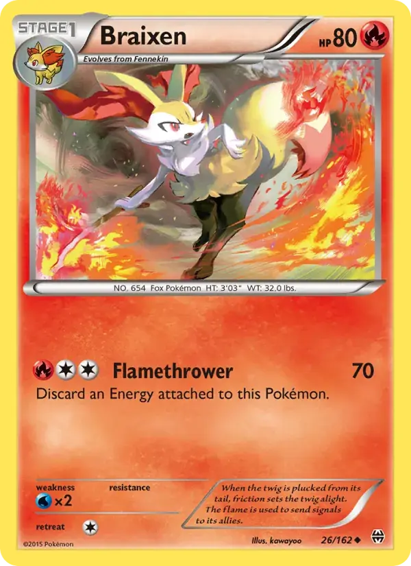 Braixen - 26/165 - BREAKthrough