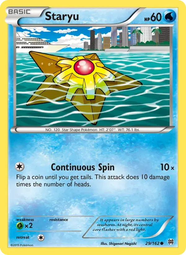 Staryu - 29/165 - BREAKthrough