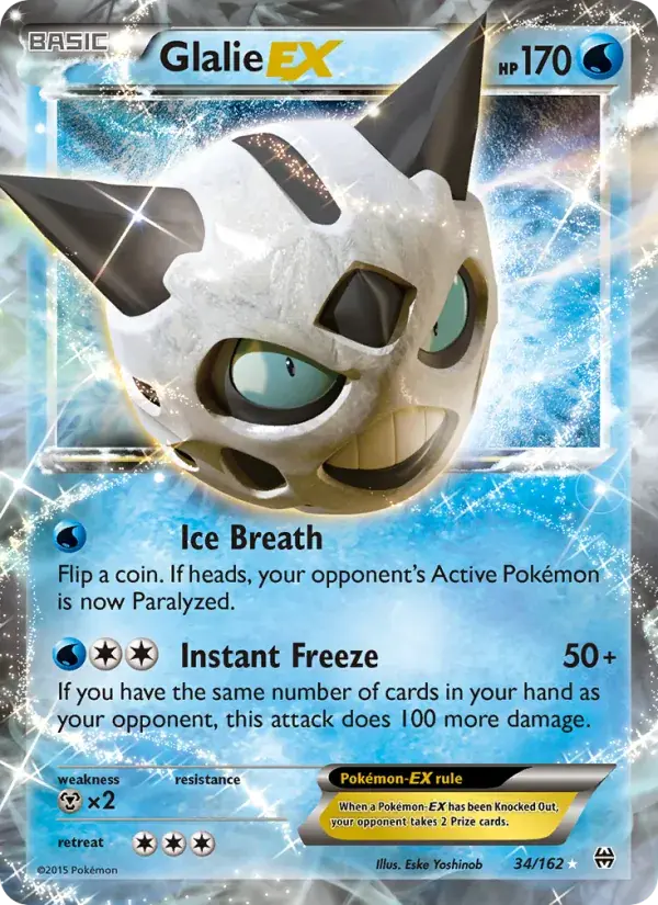 Glalie EX - 34/165 - BREAKthrough