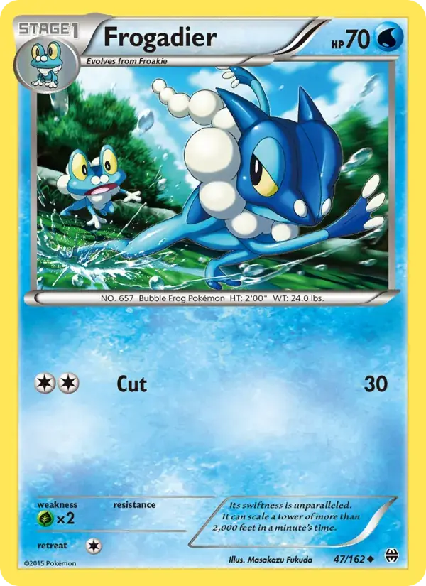 Frogadier - 47/165 - BREAKthrough