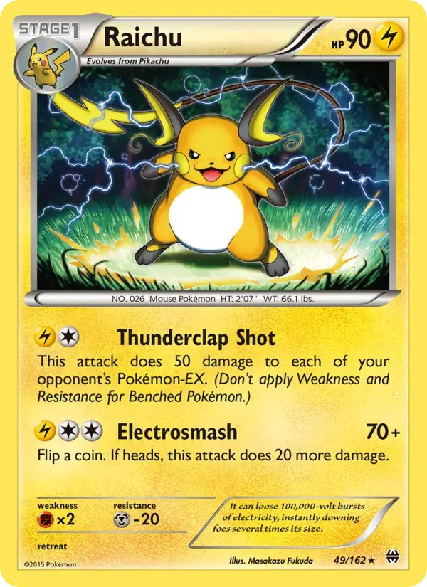 Raichu - 49/165 - BREAKthrough