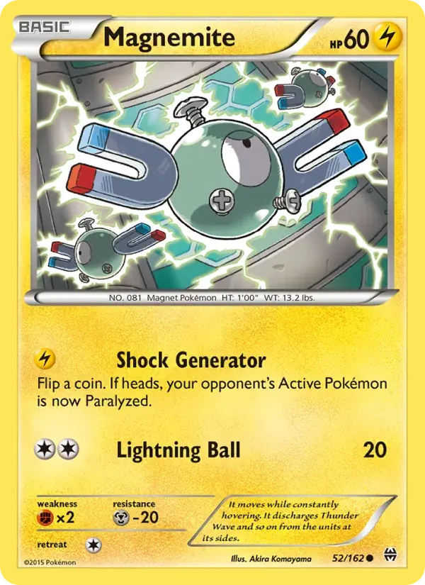 Magnemite - 52/165 - BREAKthrough