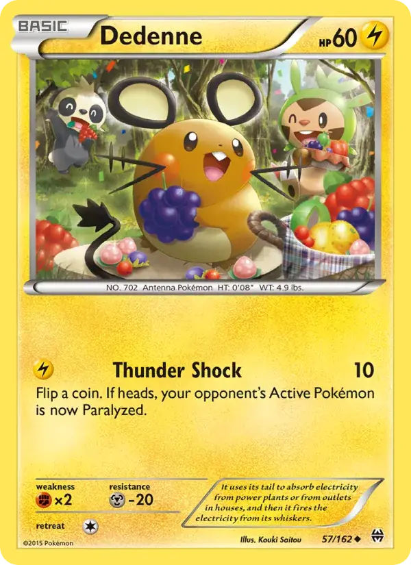 Dedenne - 57/165 - BREAKthrough