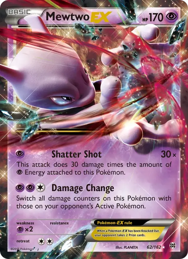 Mewtwo EX - 62/165 - BREAKthrough