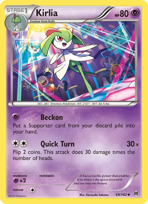 Kirlia - 69/165 - BREAKthrough