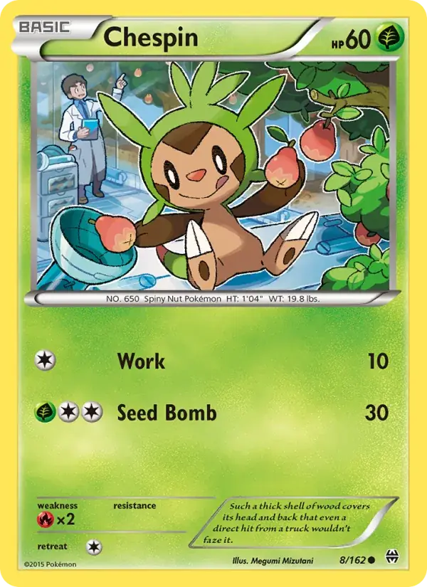 Chespin - 8/165 - BREAKthrough