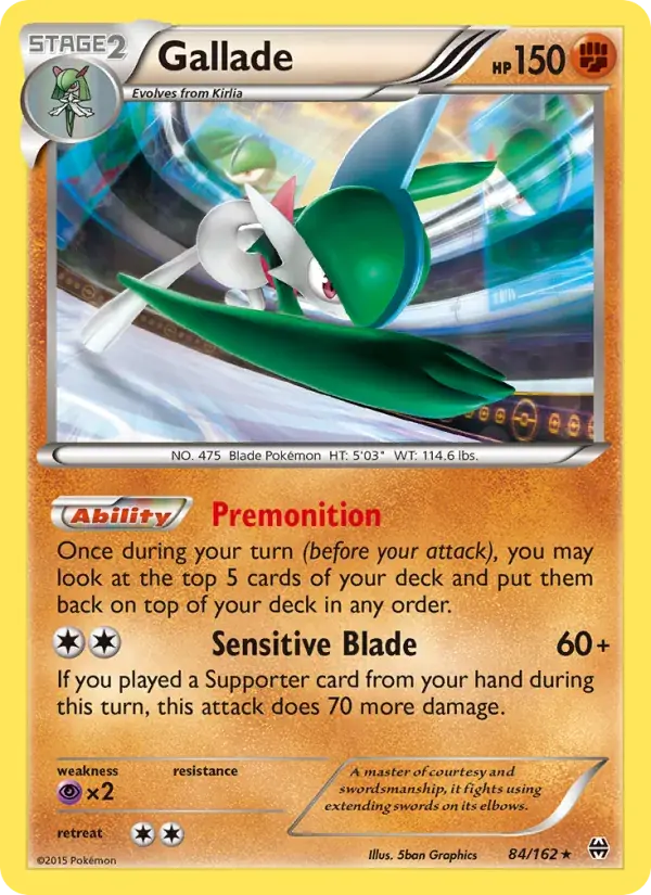 Gallade - 84/165 - BREAKthrough