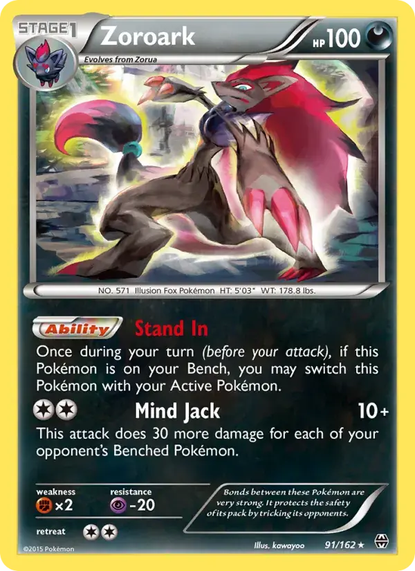 Zoroark - 91/165 - BREAKthrough