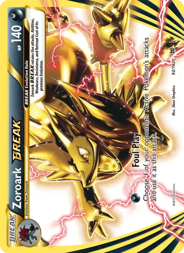 Zoroark BREAK - 92/165 - BREAKthrough