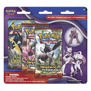 BREAKthrough: Mega Mewtwo X Pin 3-Pack Blister