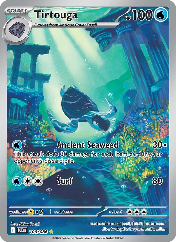 Tirtouga - 106/172 - Black Bolt