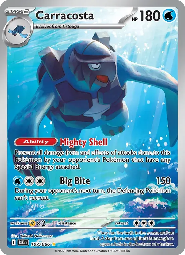 Carracosta - 107/172 - Black Bolt
