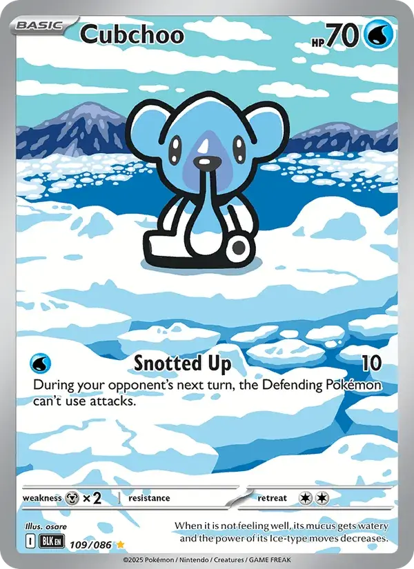 Cubchoo - 109/172 - Black Bolt