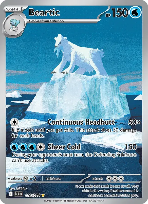 Beartic - 110/172 - Black Bolt