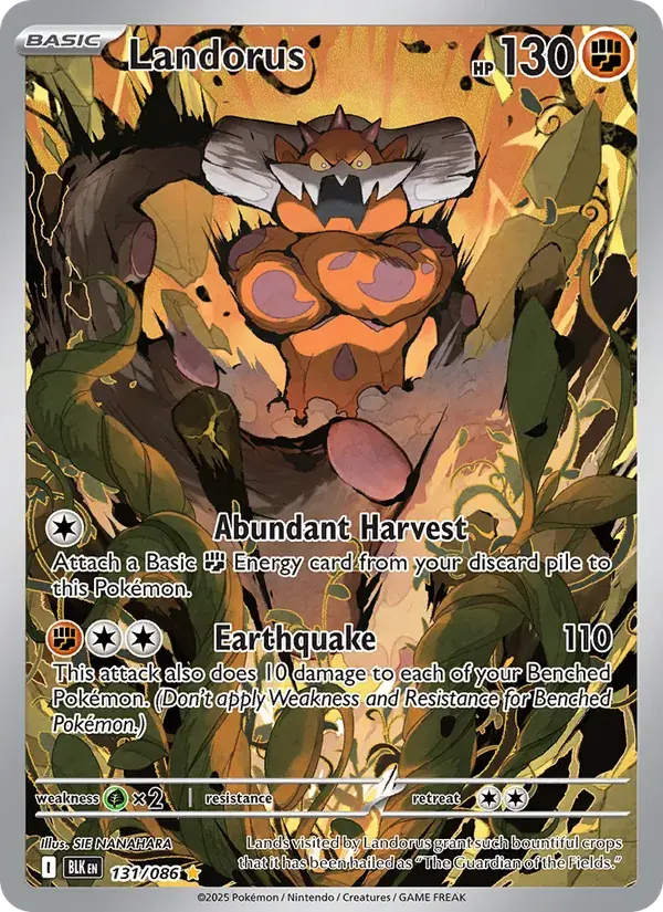 Landorus - 131/172 - Black Bolt