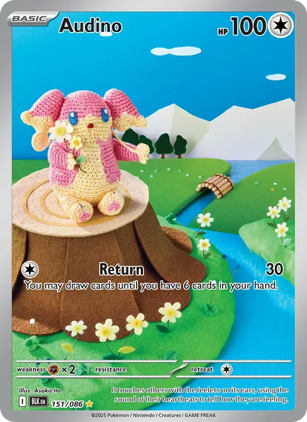 Audino - 151/172 - Black Bolt