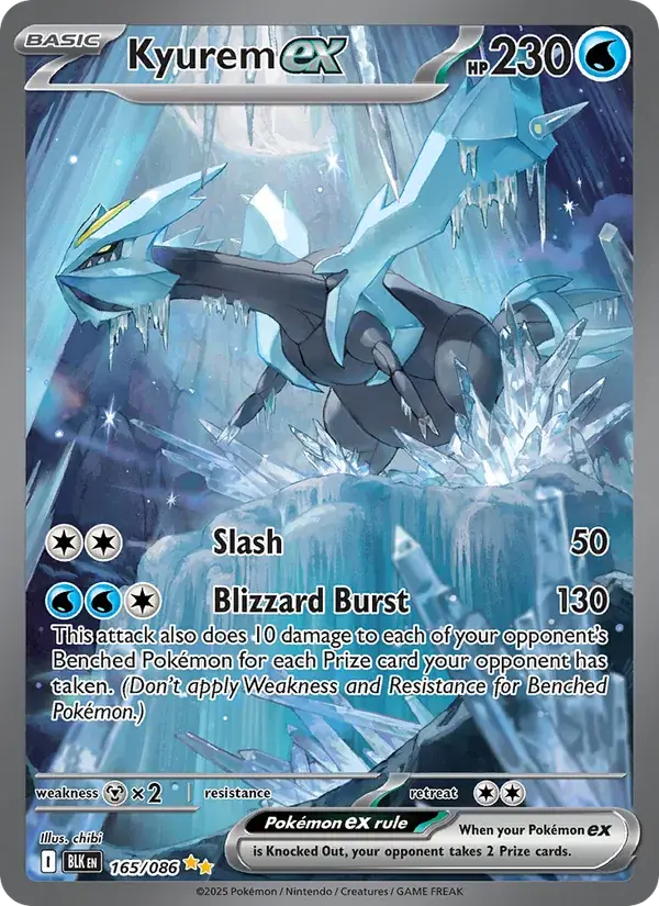 Kyurem ex - 165/172 - Black Bolt