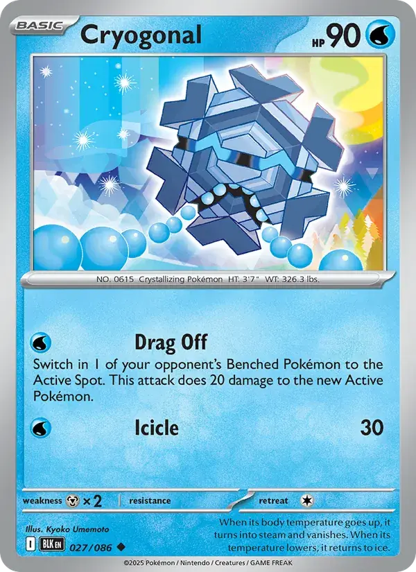 Cryogonal - 027/172 - Black Bolt
