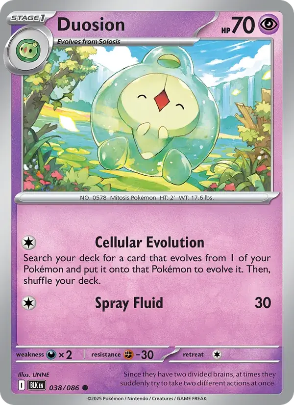 Duosion - 038/172 - Black Bolt