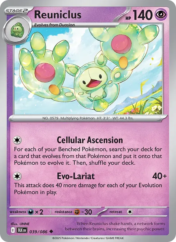 Reuniclus - 039/172 - Black Bolt