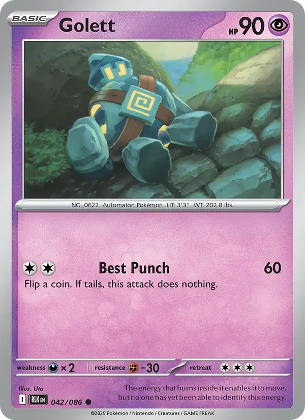 Golett - 042/172 - Black Bolt