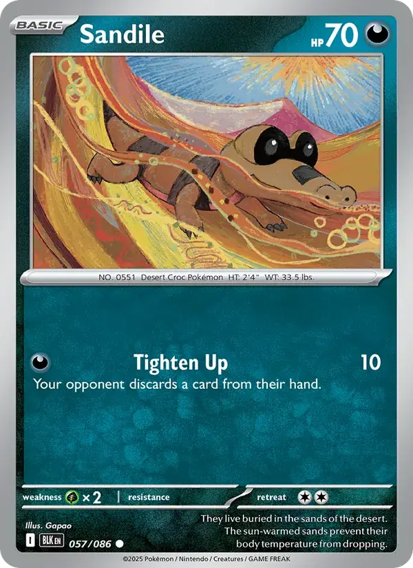 Sandile - 057/172 - Black Bolt
