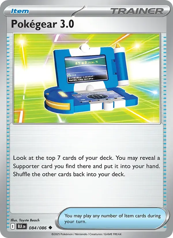 Pokégear 3.0 - 084/172 - Black Bolt