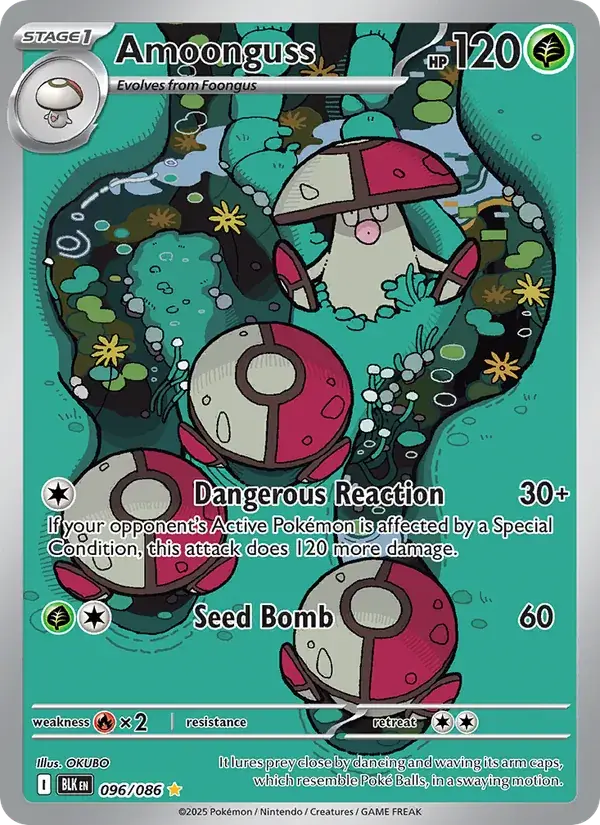 Amoonguss - 096/172 - Black Bolt