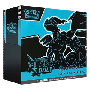 Black Bolt Pokémon Center Elite Trainer Box
