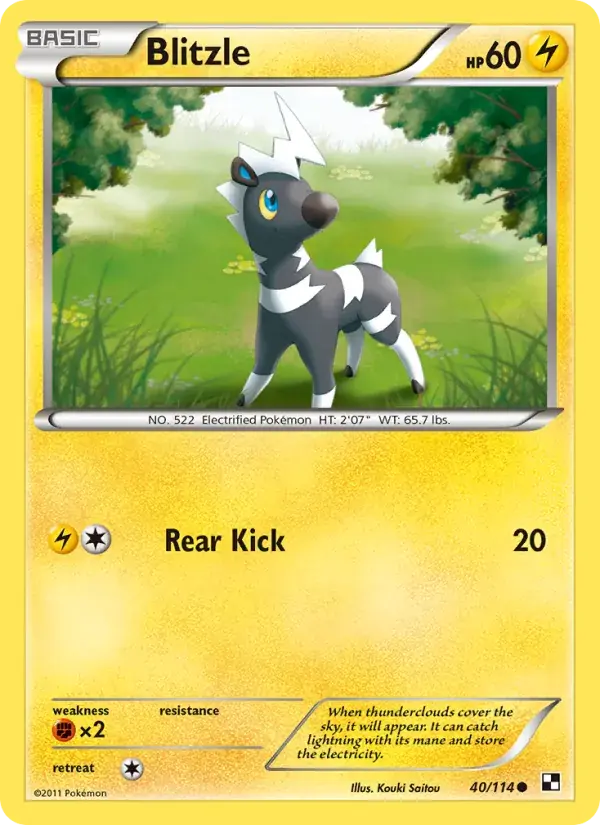 Blitzle - 40/115 - Black & White