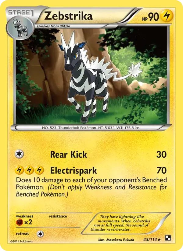 Zebstrika - 43/115 - Black & White