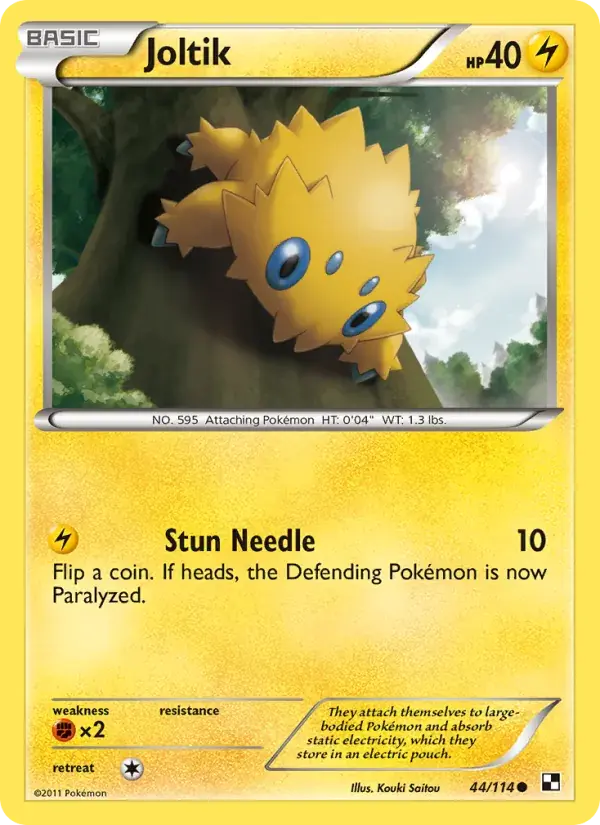 Joltik - 44/115 - Black & White
