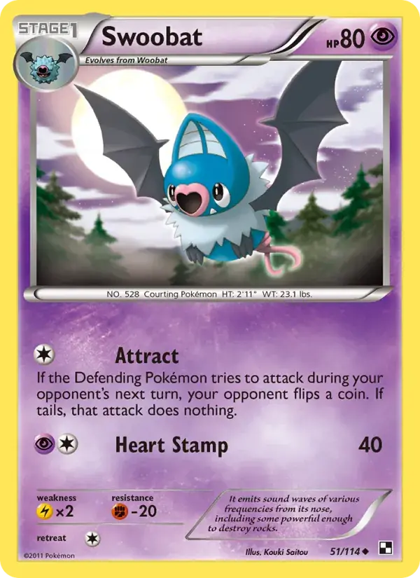 Swoobat - 51/115 - Black & White