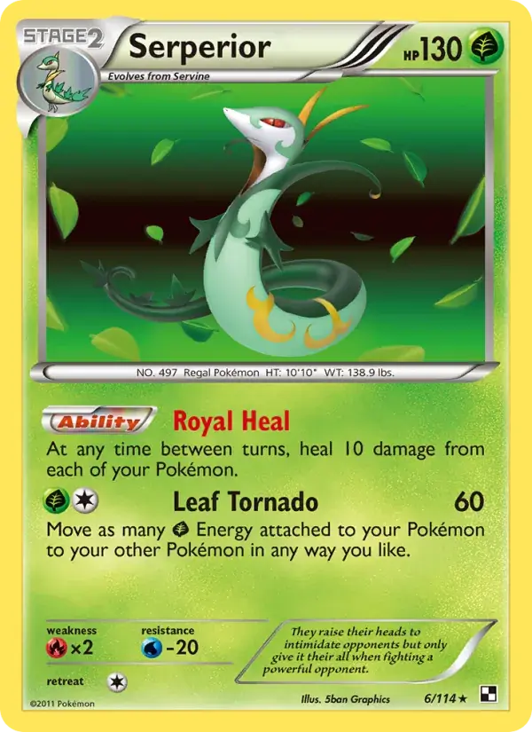 Serperior - 6/115 - Black & White