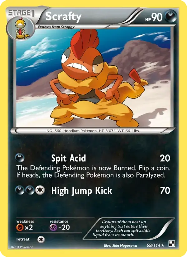 Scrafty - 69/115 - Black & White